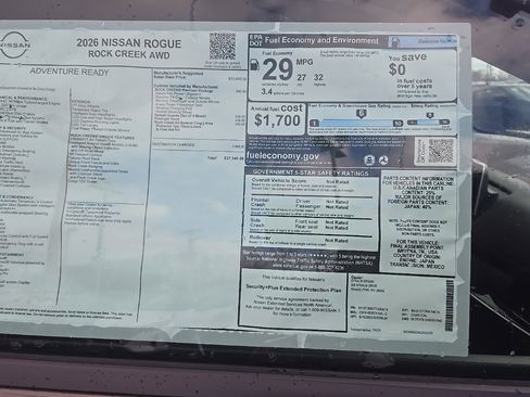 New 2026 Nissan Rogue SV w/ Rock Creek Premium Package image 37