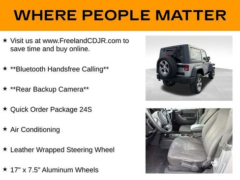 Used 2016 Jeep Wrangler Sport w/ Quick Order Package 24S image 25