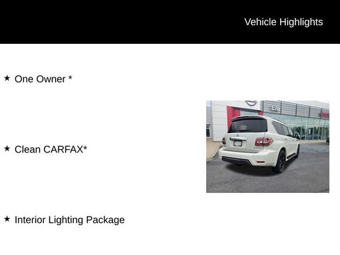 Used 2019 Nissan Armada Platinum w/ Interior Lighting Package AWD/4WD image 11
