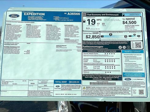 New 2024 Ford Expedition Platinum image 14