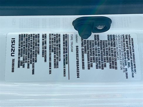 New 2025 Isuzu FTR 6500 XD image 16