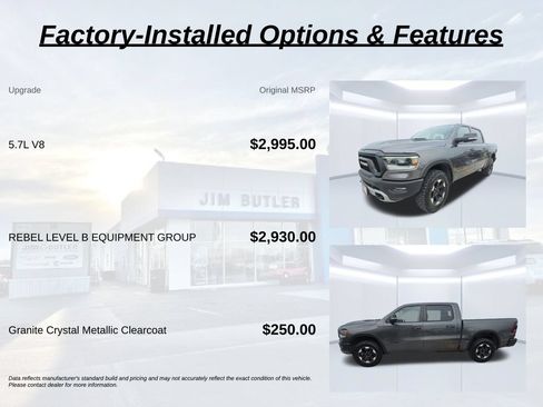 Used 2022 RAM 1500 Rebel w/ Rebel Level B Equipment Group AWD/4WD image 2