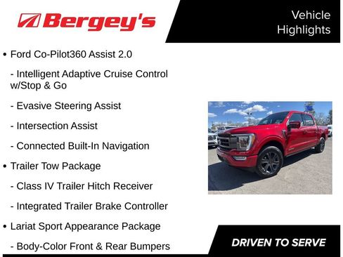 Certified 2023 Ford F150 Lariat w/ Equipment Group 502A High AWD/4WD image 5