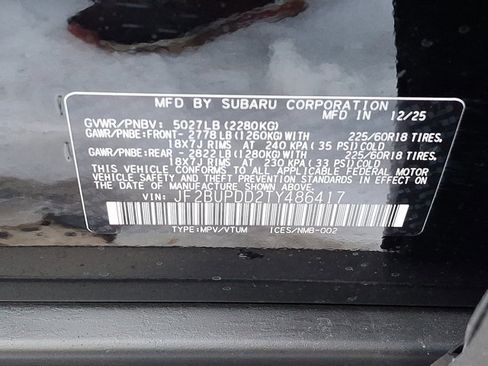 New 2026 Subaru Outback Limited image 21