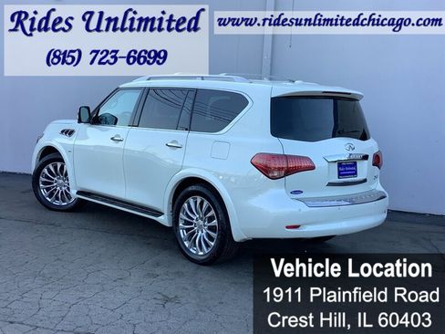 Used 2017 INFINITI QX80 4WD w/ Deluxe Technology Package image 4
