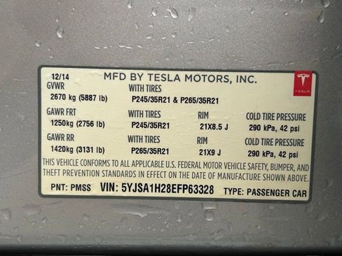 Used 2014 Tesla Model S P85D image 14