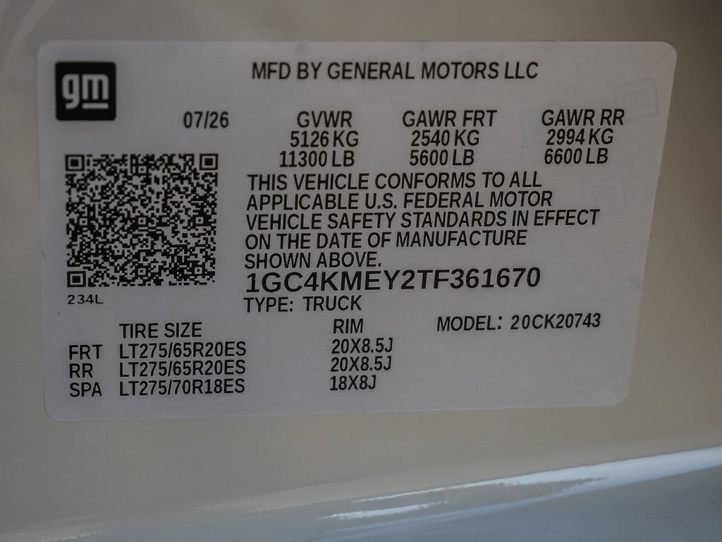 New 2026 Chevrolet Silverado 2500 Custom w/ Custom Value Package AWD/4WD image 37