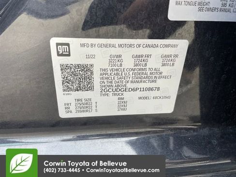 Used 2023 Chevrolet Silverado 1500 LTZ w/ LTZ Convenience Package II AWD/4WD image 23