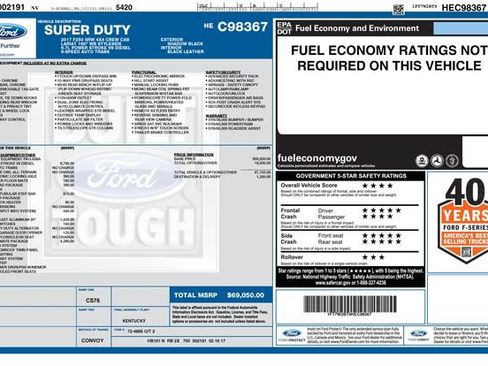 Used 2017 Ford F250 Lariat w/ Lariat Ultimate Package AWD/4WD image 44