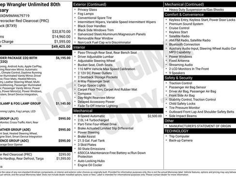 Used 2021 Jeep Wrangler Unlimited Sport image 10