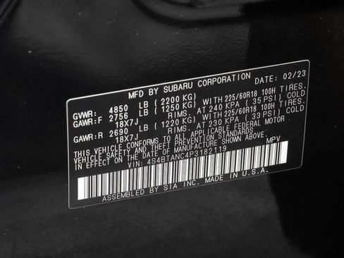 Used 2023 Subaru Outback Limited AWD/4WD image 17