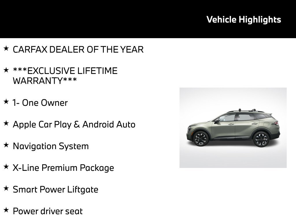 Used 2024 Kia Sportage X-Line w/ X-Line Premium Package AWD/4WD image 5