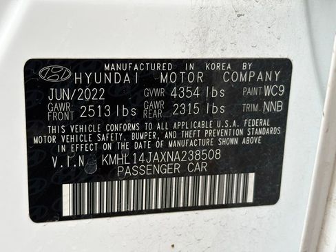 Used 2022 Hyundai Sonata SEL w/ Convenience Package FWD image 16