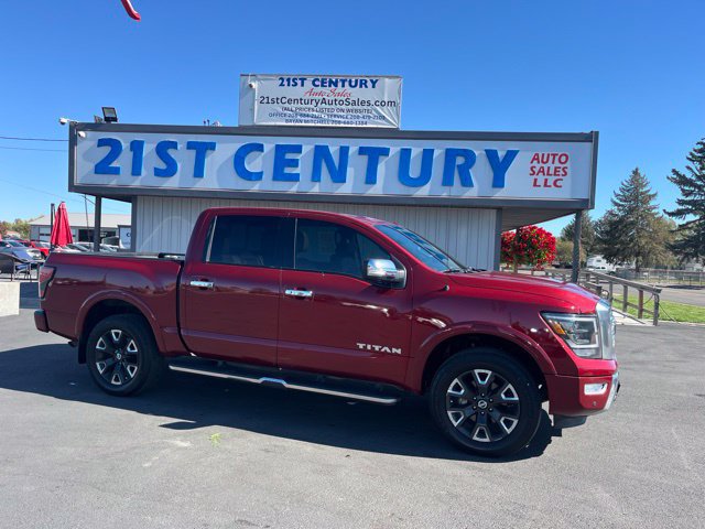 Used 2021 Nissan Titan 4x4 Crew Cab image 1