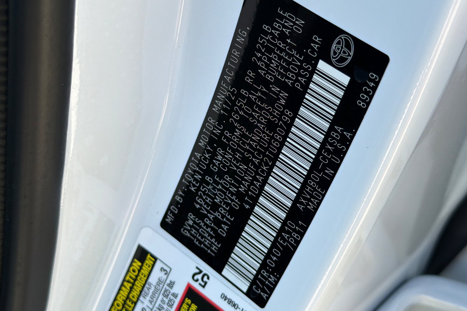 Used 2026 Toyota Camry SE w/ Convenience Package FWD image 44