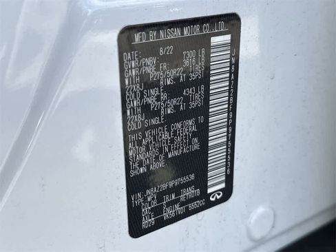 Used 2023 INFINITI QX80 Sensory w/ Cargo Package image 29