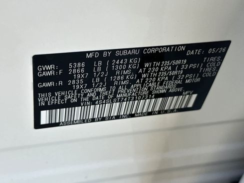 New 2026 Subaru Forester Touring AWD/4WD image 35