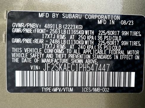 Used 2023 Subaru Forester Premium w/ Popular Package #2 AWD/4WD image 22