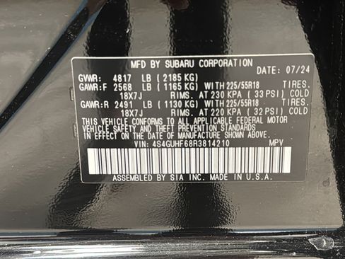 Used 2024 Subaru Crosstrek 2.5i Sport AWD/4WD image 27