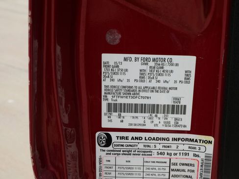 Used 2013 Ford F150 FX4 w/ Luxury Equipment Group image 26