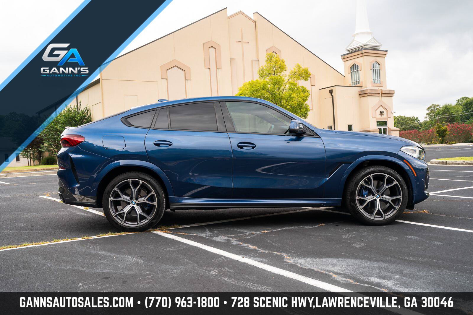 Used 2022 BMW X6 xDrive40i w/ M Sport Package AWD/4WD image 10