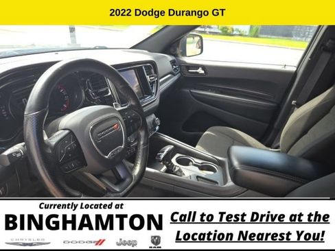 Used 2022 Dodge Durango GT w/ Blacktop Package AWD/4WD image 14