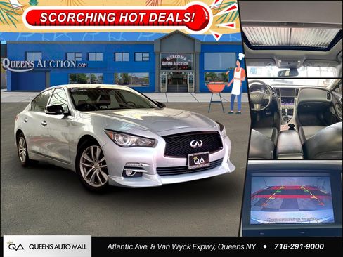 Used 2017 INFINITI Q50 3.0t Premium w/ 3.0T Premium Plus Package AWD/4WD image 1