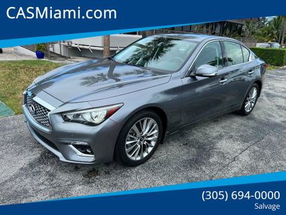 Used 2022 INFINITI Q50 Luxe w/ Cargo Package