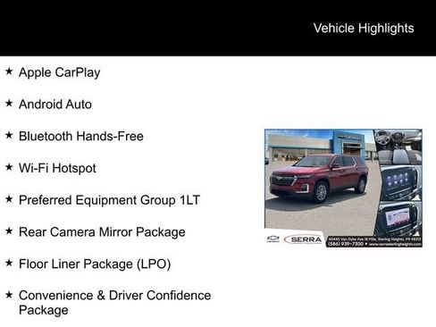 Certified 2023 Chevrolet Traverse LT FWD image 4