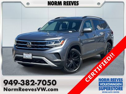 Certified 2022 Volkswagen Atlas SE w/ Black Wheel Package