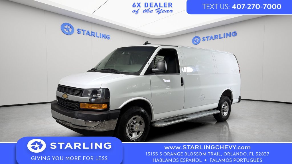 Certified 2025 Chevrolet Express 2500 w/ Driver Convenience Package RWD image 2