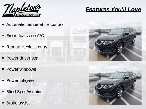 Used 2018 Nissan Rogue SV AWD/4WD image 3