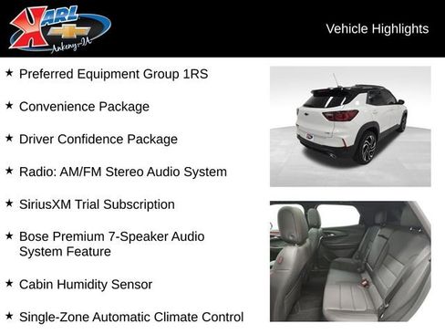 New 2026 Chevrolet TrailBlazer RS w/ Convenience Package image 3