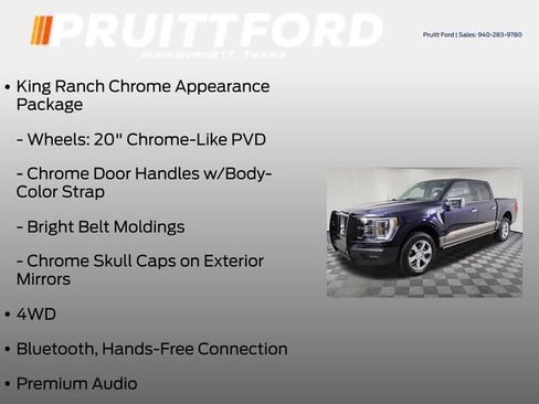 Used 2023 Ford F150 King Ranch w/ Equipment Group 601A High AWD/4WD image 19