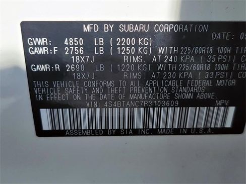 Used 2024 Subaru Outback Limited image 34