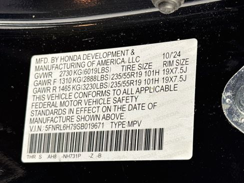 Certified 2025 Honda Odyssey Sport-L image 33