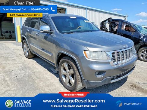 Used 2012 Jeep Grand Cherokee Overland AWD/4WD image 5