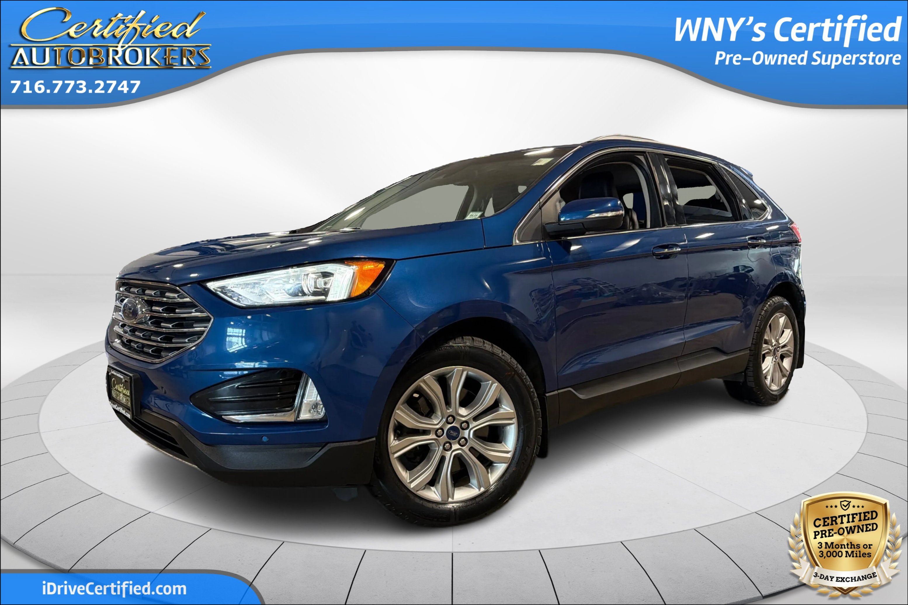 Used 2020 Ford Edge Titanium AWD/4WD image 1