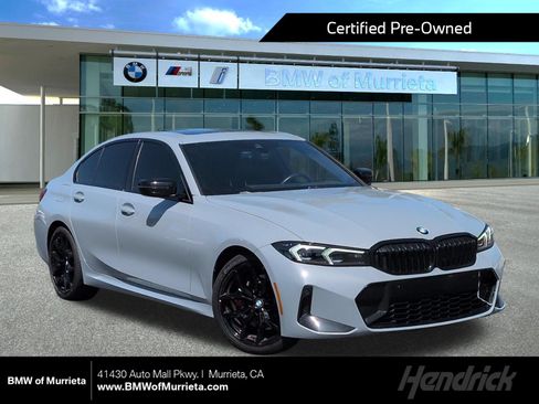 Certified 2025 BMW 330i Sedan w/ M Sport Package RWD image 1