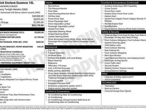 Used 2024 Buick Enclave Essence w/ Experience Buick Package AWD/4WD image 1
