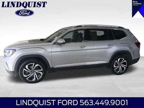 Used 2021 Volkswagen Atlas SEL Premium w/ MDO Package (Bench Seat) AWD/4WD image 3