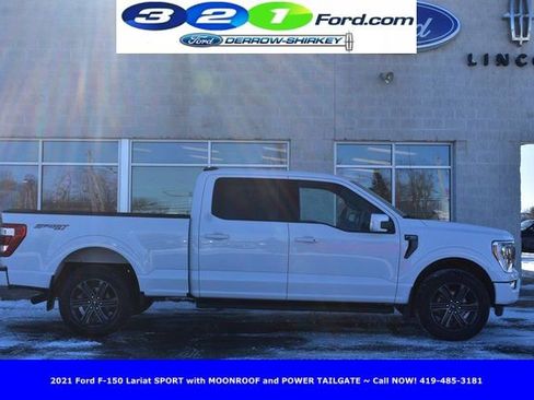 Used 2021 Ford F150 Lariat w/ Equipment Group 502A High image 3