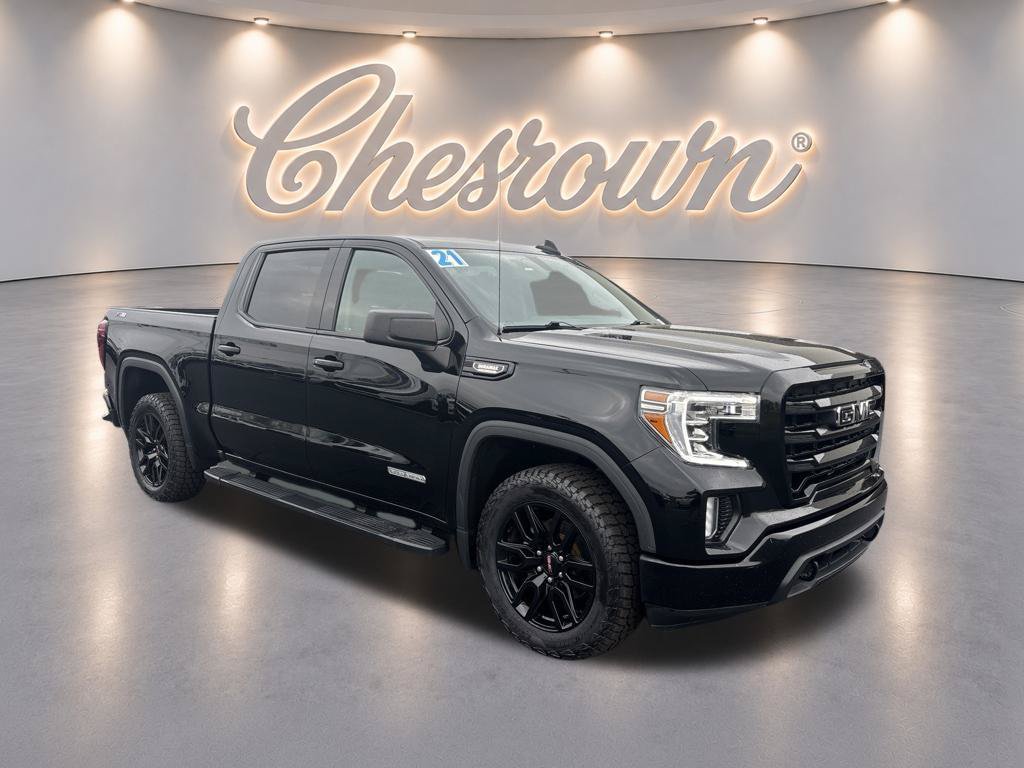 Used 2021 GMC Sierra 1500 Elevation w/ LPO, Elevation Black Package AWD/4WD image 7