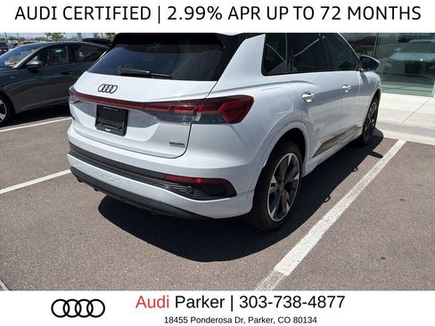 Used 2024 Audi Q4 e-tron Premium Plus w/ Premium Plus AWD/4WD image 3
