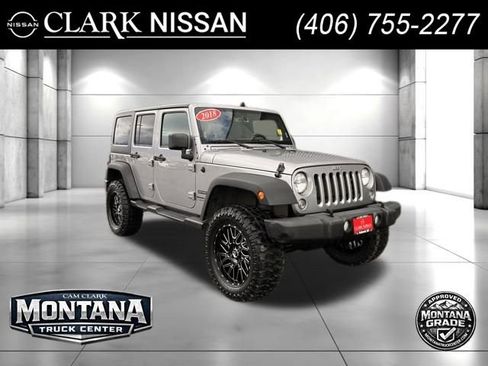 Used 2018 Jeep Wrangler Unlimited Sport S AWD/4WD image 1
