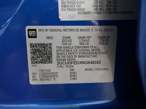 Used 2022 Chevrolet Silverado 1500 LT Trail Boss w/ LT Trail Boss Premium Package image 37