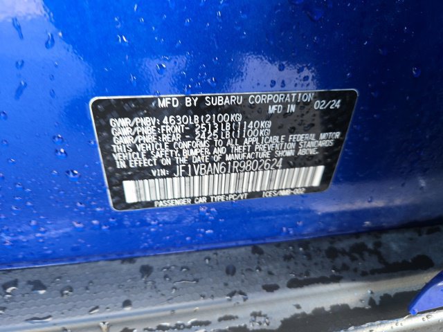 Used 2024 Subaru WRX Limited AWD/4WD image 26