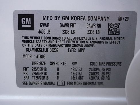 Used 2020 Buick Encore GX Preferred w/ Sport Touring Package image 44