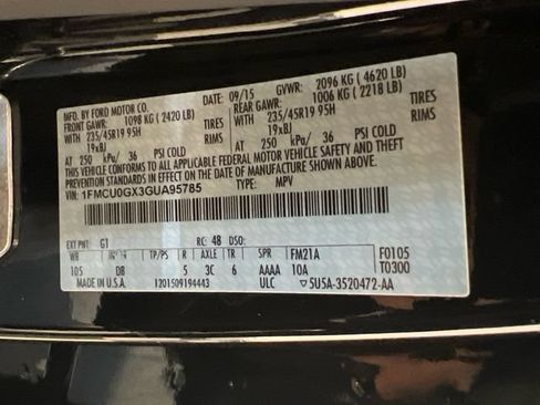 Used 2016 Ford Escape SE w/ SE Chrome Package FWD image 27