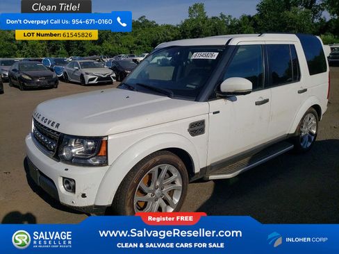 Used 2016 Land Rover LR4 HSE AWD/4WD image 1